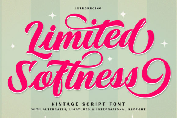 A Deep Dive into the Elegant Limited Softness Font