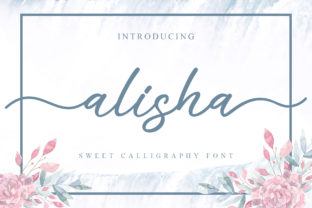 Alisha: A Charming Handwritten Font for Makers