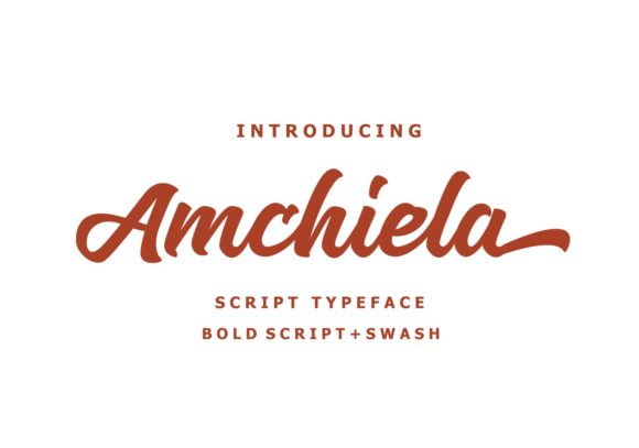Amchiela: The Perfect Handwritten Font for Your Brand