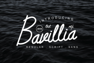 Bavillia: A Vintage Handwritten Font for Modern Campaigns