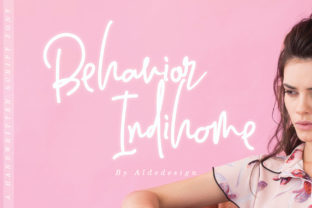 Behavior Indihome: A Signature Font for Elegant Branding