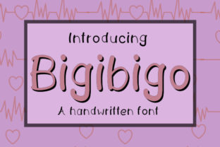 Bigibigo: A Versatile Handwritten Font for Web Design