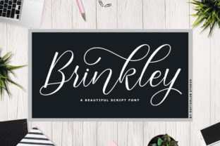 Brinkley: A Charming Script Handwritten Font