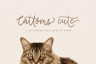 Cattoms Cute: A Whimsical Font for Editorial Charm