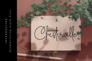 Chesterville: An Elegant Handwritten Font for Digital Design
