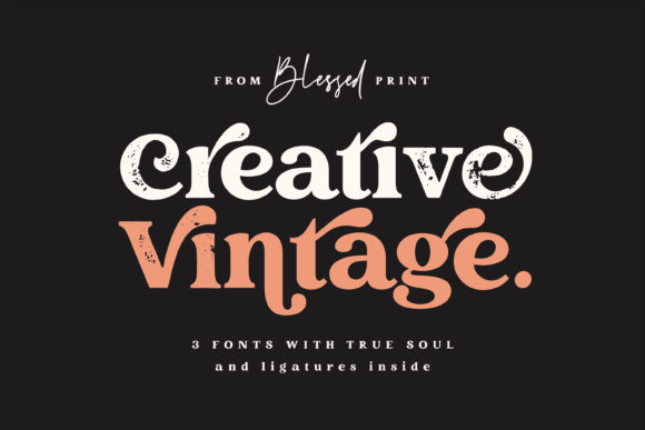 Creative Vintage: A Review of a Duo Display Font for Editorial Design