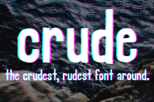 Crude: A Bold and Organic Font for Creative Branding