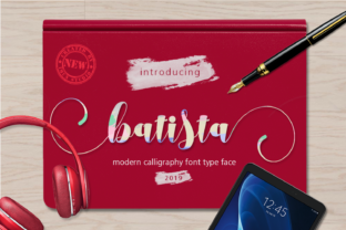 Discover Batista: A Modern Calligraphy Font for Editorial Design