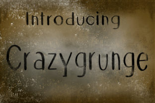 Discover Crazygrunge: The Perfect Spooky Font for Your Next Project
