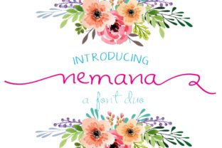Discover Nemana: A Playful Decorative Font for Creative Projects