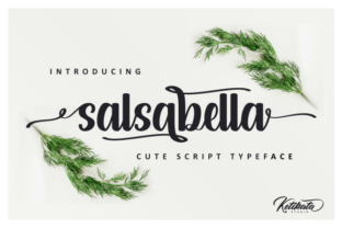 Discover Salsabella: A Modern and Cute Script Handwritten Font