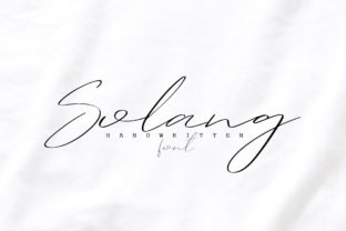 Discover Solang: A Modern Handwritten Font for Web Design
