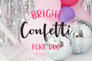 Enhance Your Web Design with Bright Confetti Font