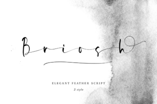 Enhance Your Web Design with Briosh Calligraphy Font