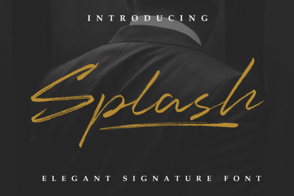 Enhancing Editorial Design with the Splash Script Font