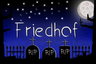 Exploring Friedhof: A Spooky and Unique Handwritten Font
