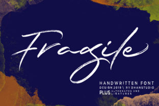 Fragile Script Adds Organic Texture to Branding Projects