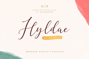 Hyldae Script: A Modern Calligraphy Font for Elegant Branding