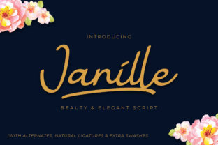 Janille: Elevate Your Brand with This Elegant Script Font