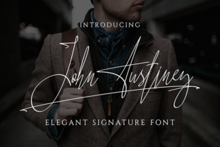 John Austiney: The Elegant Signature Font for Digital Design