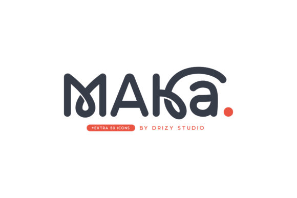 Maka Font: A Display Font That Makes Your Creations Stand Out