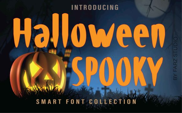 The Halloween Spooky Font: A Chunky Display Font for Your Creative Projects